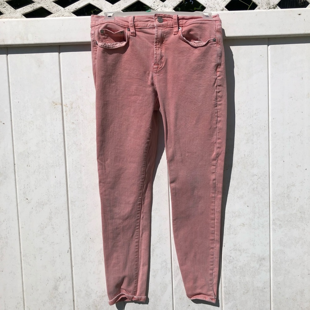 Pink Gap Jeans